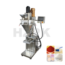 Semiauto Milk Talcum Powder Filling Machine with Scale