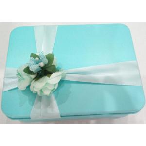 Customized Metal Rectangular Chocolate Tin Box