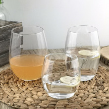Tuscany stemless wine glass