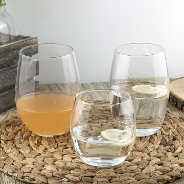 Tuscany stemless wine glass