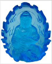 Liu li (Colored Glaze) Eight Patron Saint(small)