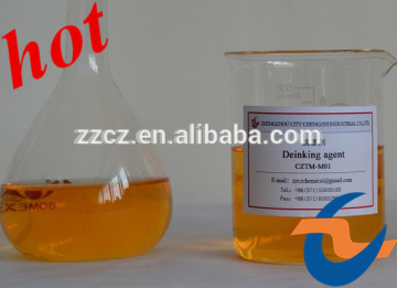 Bio-enzyme deinking agent in paper industry