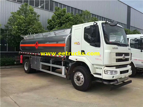 14000L Aluminium Alloy Diesel Road Tankers