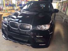 BMW X6 modification of HAMANN front bars