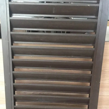 Professional custom fixed steel shutters