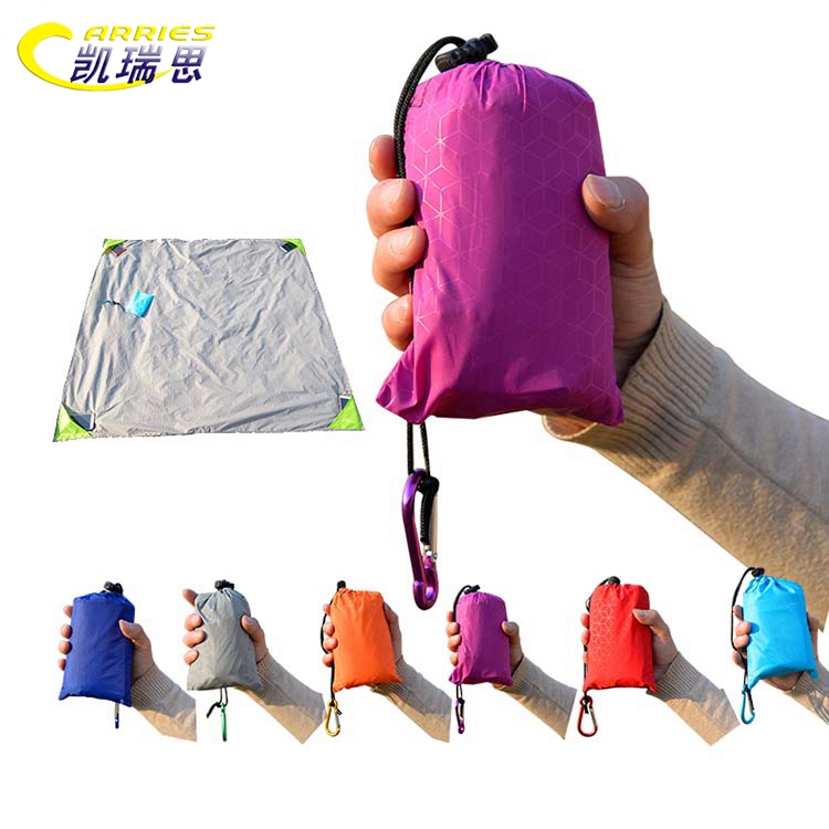 Custom waterproof extra large picnic blanket with logo