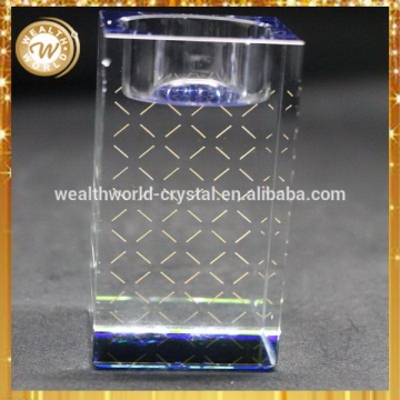 Factory latest new crystal candle holder