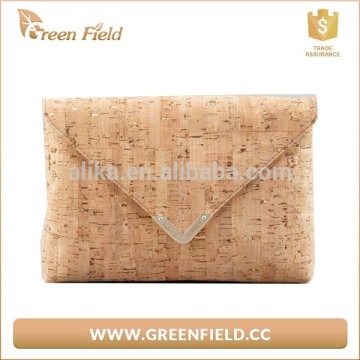 ecological natural cork fabric for handbag