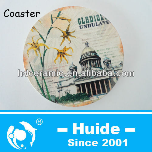 ceramic car coaster