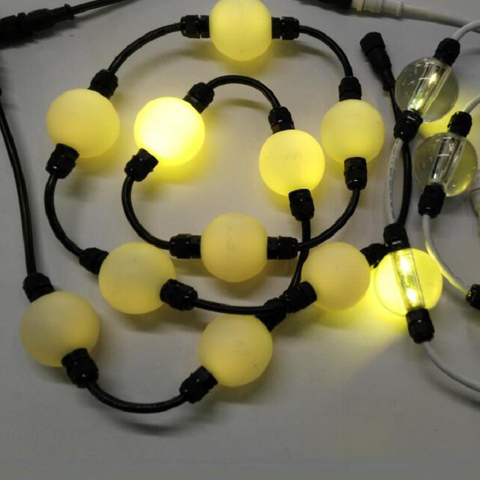 dmx 3d ball party string lights