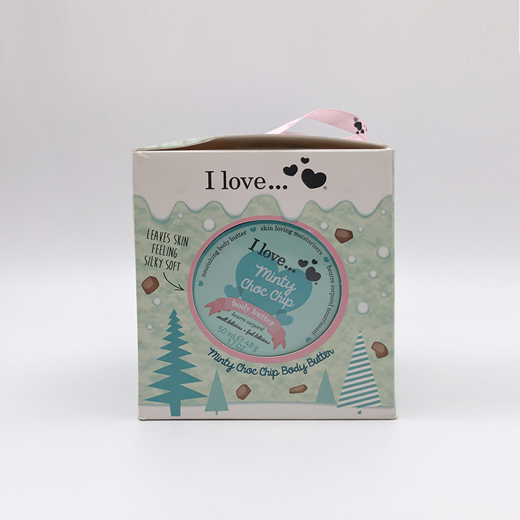Minty choc chip shower set 500ml nourishing bath shower gel 50ml body butter