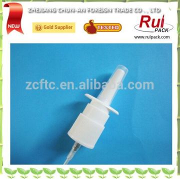 plastic medicine liquid sprayer, 20mm plastic nasal sprayer, plastic nasal oral sprayer