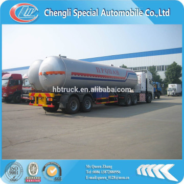 2 axles 45m3 lpg autogas tank