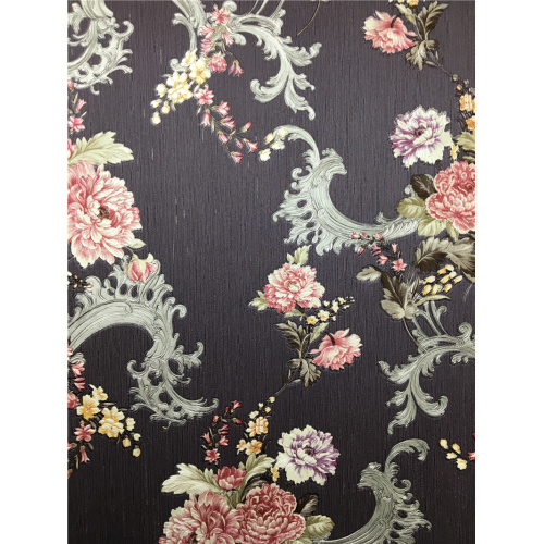 PVC Vinyl Wallpaper Bedroom Flower Design Wall Covering