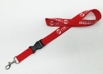 Customized Lanyard With Breakaway Clip