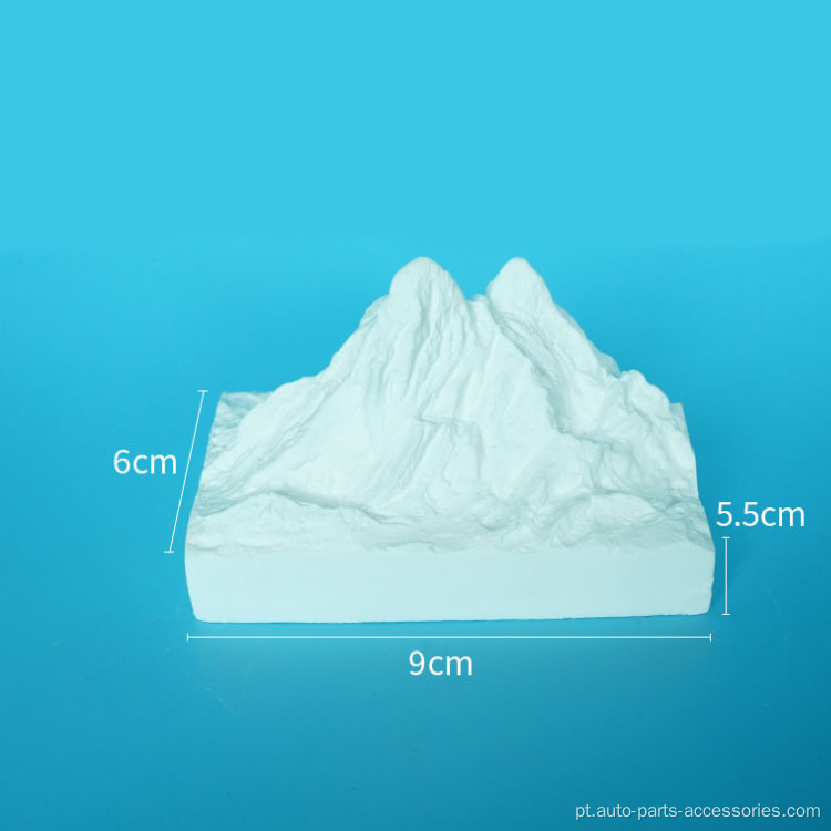 Papel de reflexão de ar de luxo da montanha de gelo