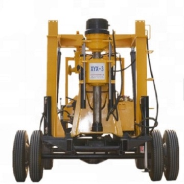 Hydraulic rotary water well drilling rig