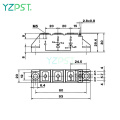 1600V MTC92-16 Dual Thyristor Modules