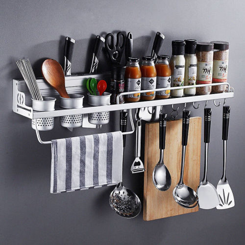 Muebles de cocina accesorio de cocina estante de cocina de aluminio
