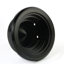 Black aluminum treble kit car treble