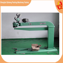 Automatic corrugated carton box stapler or stapling and stitching machine
