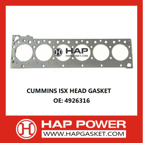 CUMMINS ISX HEAD GASKET 4926316 GRAPHITE HEAD GASKET