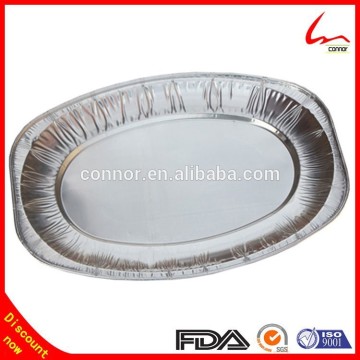 Aluminium Foil Small Oval Platters 35cm