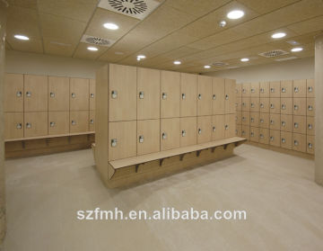 hpl lockers with coin, IB or RIF card lock