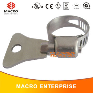 stainless steel SS304 wing nut handle hose clamp