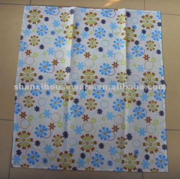 60x120cm of polyester colourful flowers printed table cloth