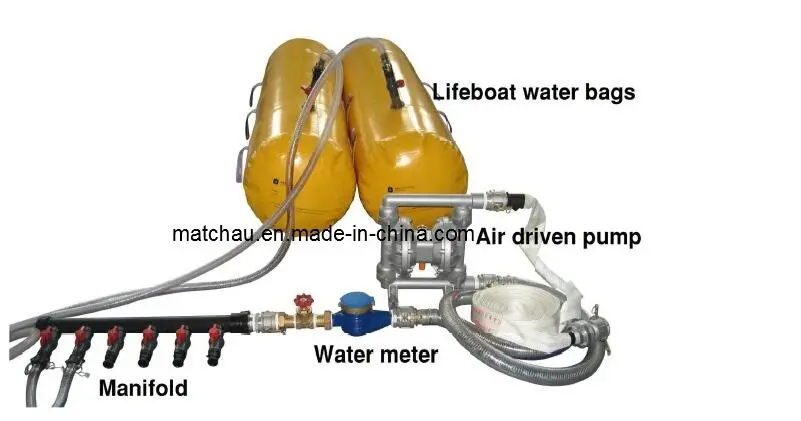 Hot Sales 350kg Weight Lifeboat and PVC Gangway Load Test Water Bags for Lifesaving Crane