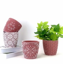 5.5 Inch Cheap Indoor Decoration Garden Planters Ceramic Flowerpots
