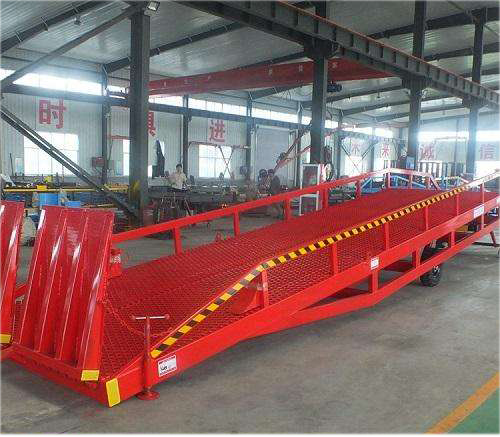 6t Heavy Load Container Yard Mobile Dock Ramps