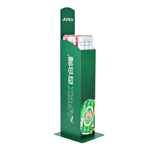 Apex Automatic Lifting Beverage Merchandise Metal Display