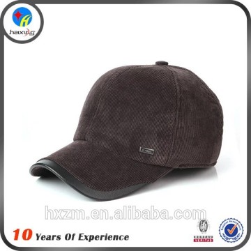 mens corduroy baseball caps supplier