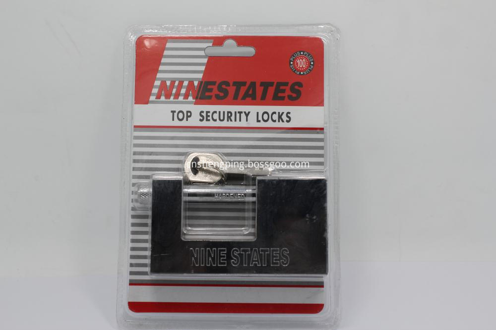 Iron Rectangle Padlock