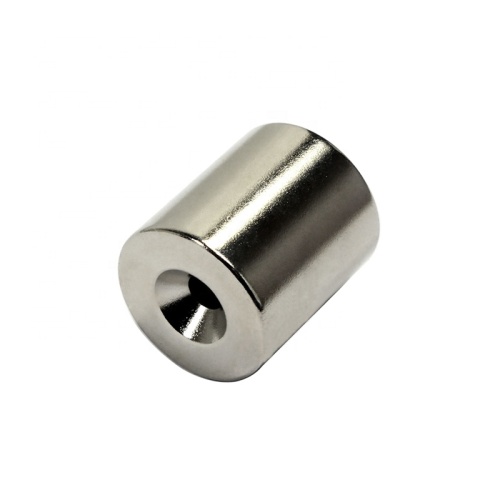 Disc Rare earth Neodymium magnet with screw hole