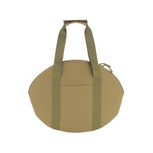 Collapse Canvas Camping Plate Bag: Tent Tool Storage Bag