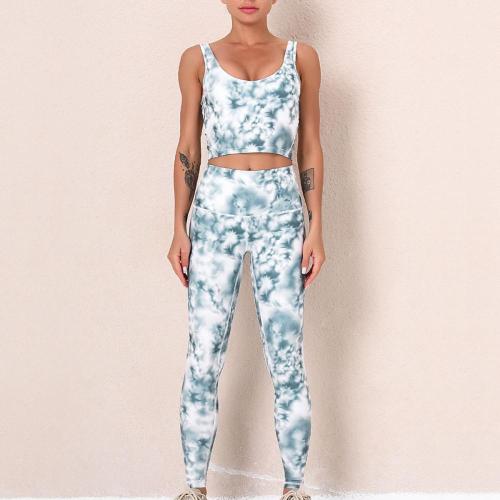 Tie Dye Workout Outfit Bộ áo ngực thể thao