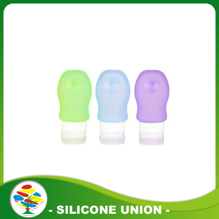 colourful silicone packaging bottle