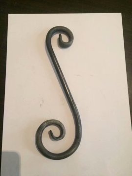 Wrought iron component fittings