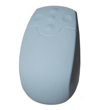 wireless 2.4Ghz silicone medical mouse with 5 mouse buttons and antibacterial coating
