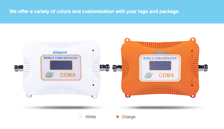 New Design Mini Cellular Repeater CDMA 850mhz 2G Network Car Signal Booster with Yagi Antenna