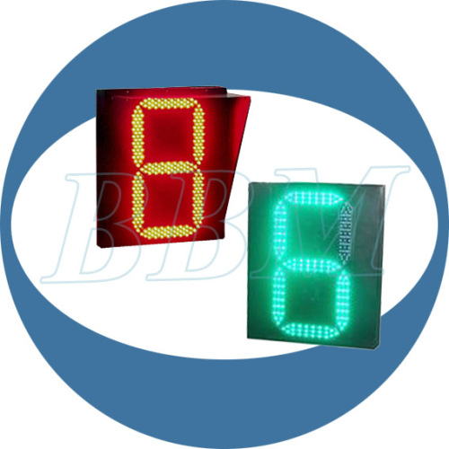 500mm Red Green Traffic Signal Countdown Timers with Well Sealed Housing