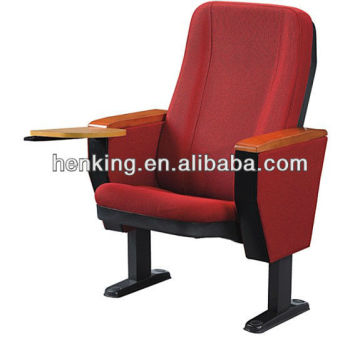 plastic auditorium seats with writing table