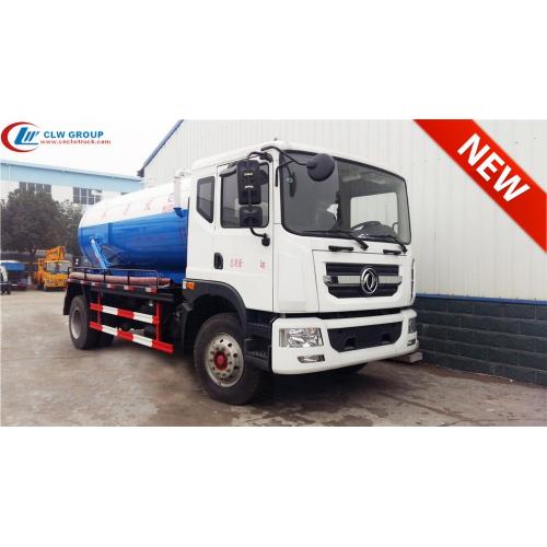 Tout nouveau camion-citerne d&#39;eaux usées Dongfeng D9 10000litres