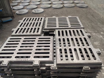 Durable Nodular Iron Drain Grate for Sewer System and Urban Drainage Projects
