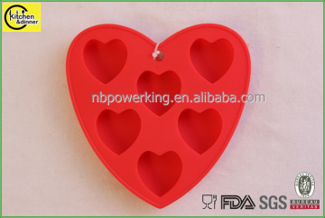Heart Shape Ice silicone tray
