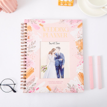 Paper Hardcover Spiral Binding Wedding Journal