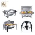 9L roestvrijstalen economie langwerpig Chafer/Food Warmer (JQ533)